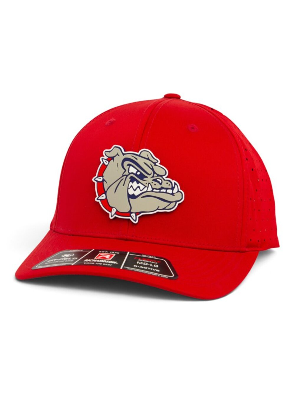 Gonzaga Bulldogs 3D Laser Perf R-Flex Cap- Red